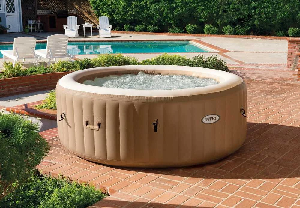 Masažinis baseinas INTEX PureSpa Bubble Massage Spa 196 cm x 71 cm