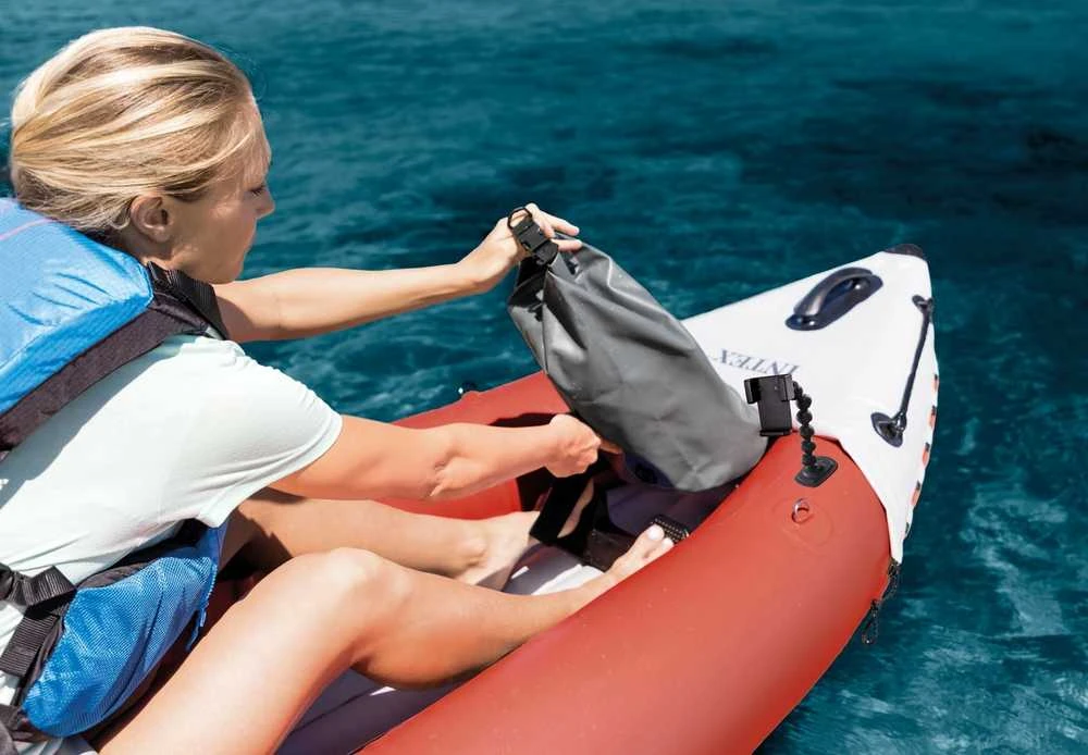 Pripučiama Baidarė (dvivietė) INTEX Excursion Pro K2, Kayak 384x94x46cm