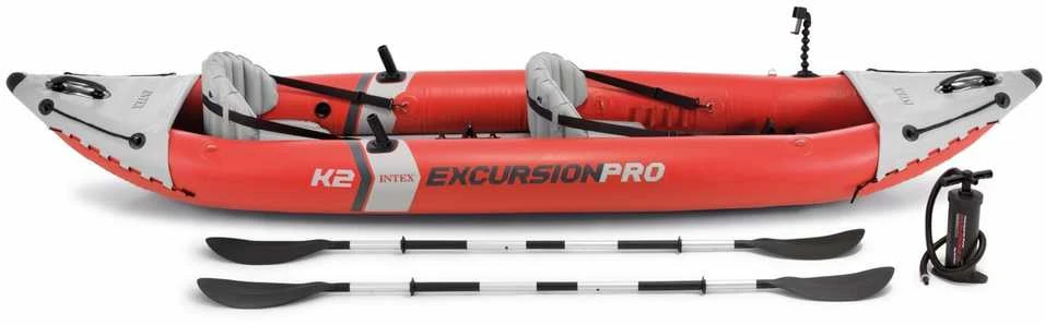 Pripučiama Baidarė (dvivietė) INTEX Excursion Pro K2, Kayak 384x94x46cm