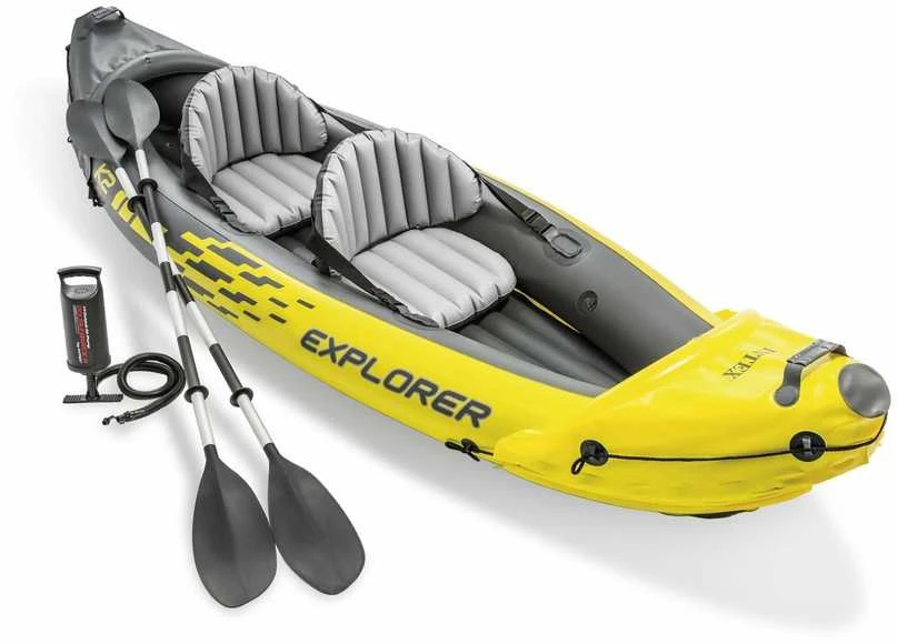 Pripučiama Baidarė (dvivietė) INTEX Explorer K2, Kayak 312x91x51cm