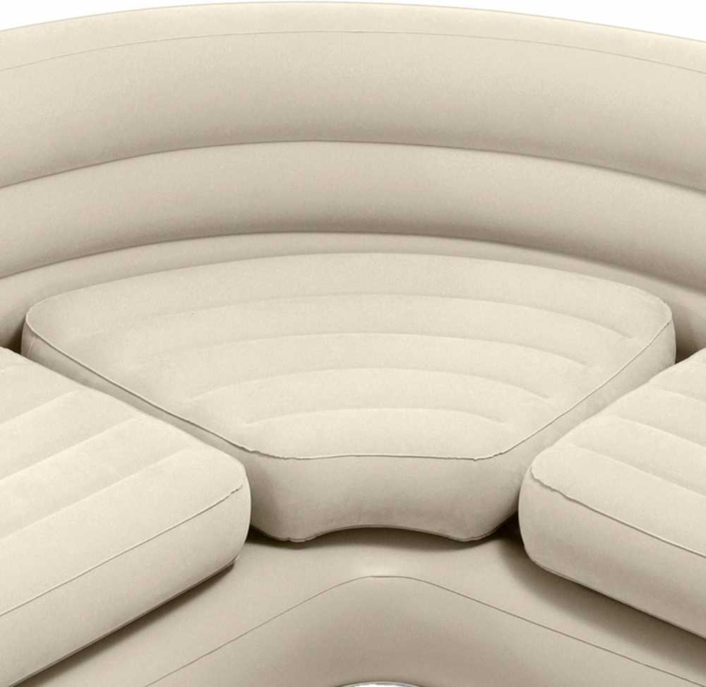 Intex pripučiama kampinė sofa, 257x203x76 cm 68575NP