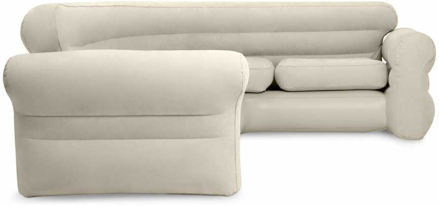 Intex pripučiama kampinė sofa, 257x203x76 cm 68575NP