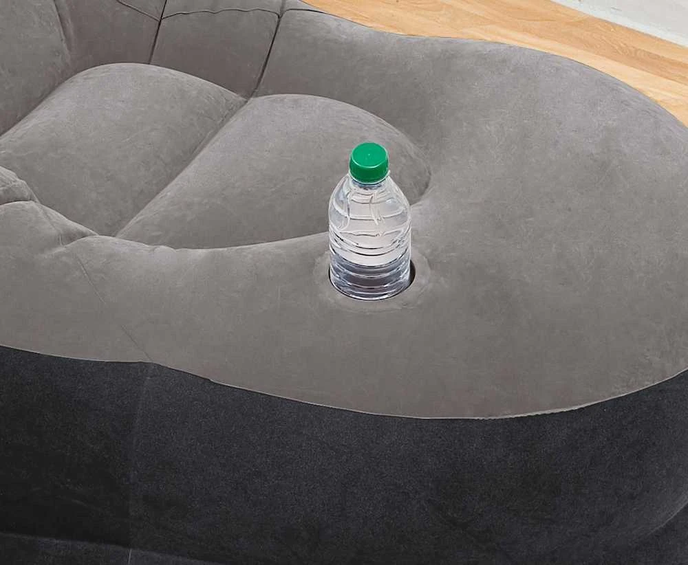 Fotelis Pripučiama kedė su pufu INTEX Ultra Lounge 102x137x76cm, 64x28cm