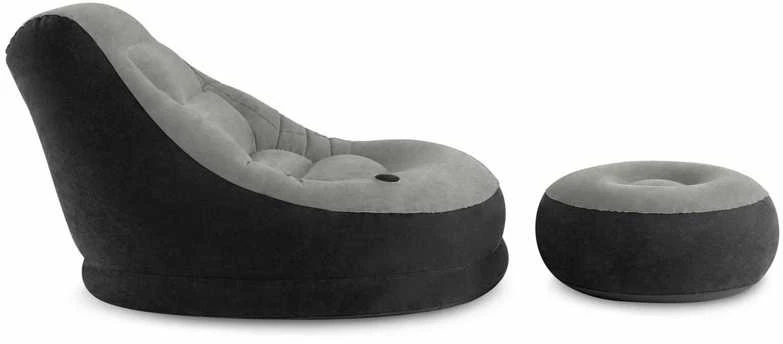 Fotelis Pripučiama kedė su pufu INTEX Ultra Lounge 102x137x76cm, 64x28cm
