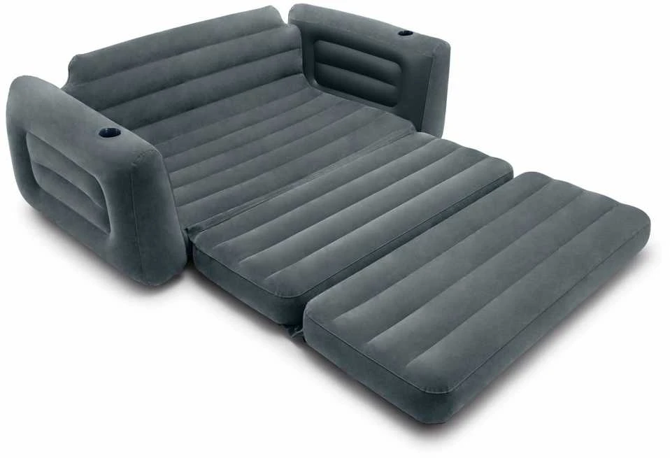 Pripučiama sofa-lova INTEX 2in1, 224x203x66cm