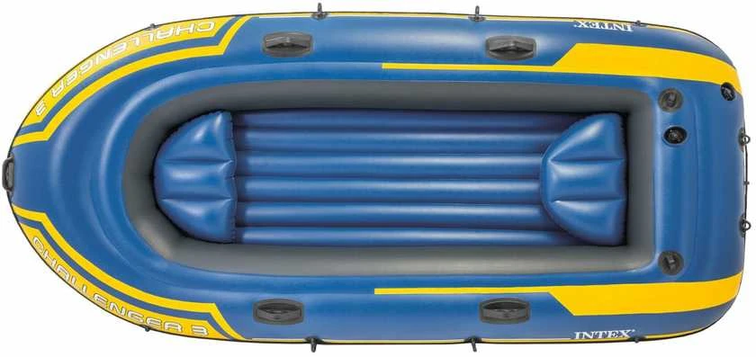 Pripučiama valtis INTEX Challenger 3 asmenims, komplektas 294 x 137 x 43 cm