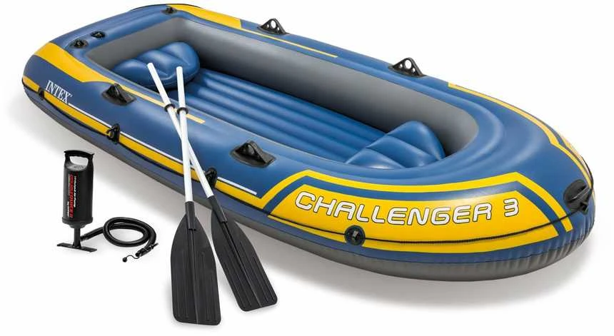 Pripučiama valtis Intex CHALENGER 3, 295 x 137 x 43 cm