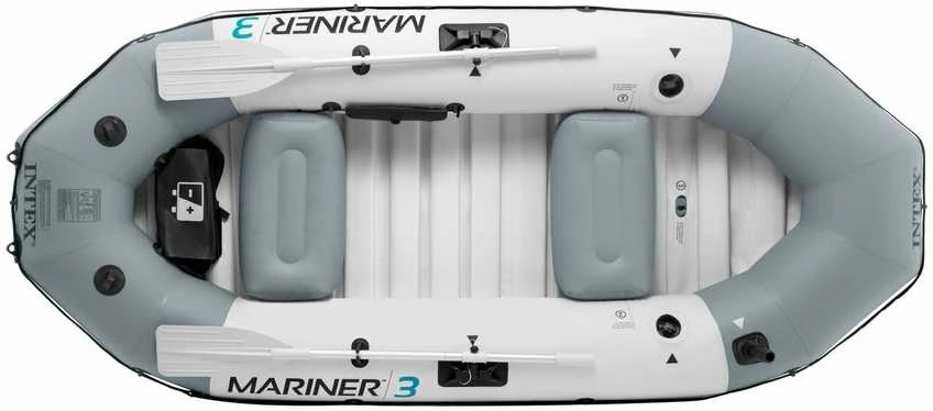 Pripučiama valtis INTEX Mariner 3 /3 asmenims, komplektas. 297x127x46cm
