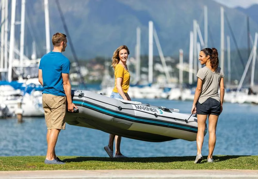 Intex Mariner 3 boat set, Pilkas