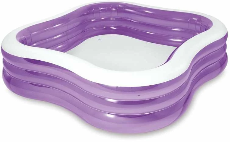 Pripučiamas baseinas INTEX Beach Wave Swim Center Pool 229x229x56cm