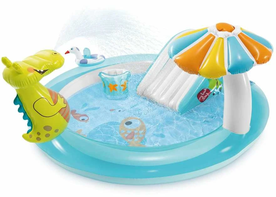 Vandens čiuožykla baseinas Intex