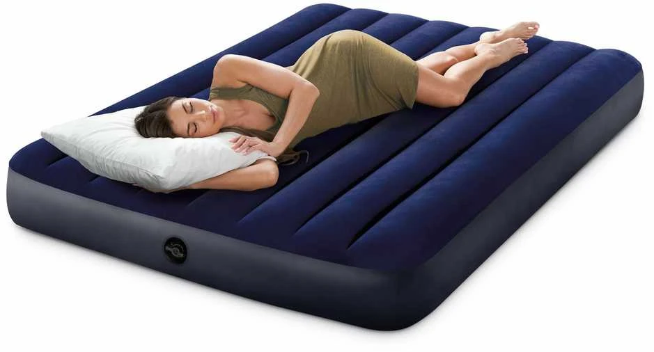 Intex pilno dydžio Dura-Beam oro lova Mėlyna