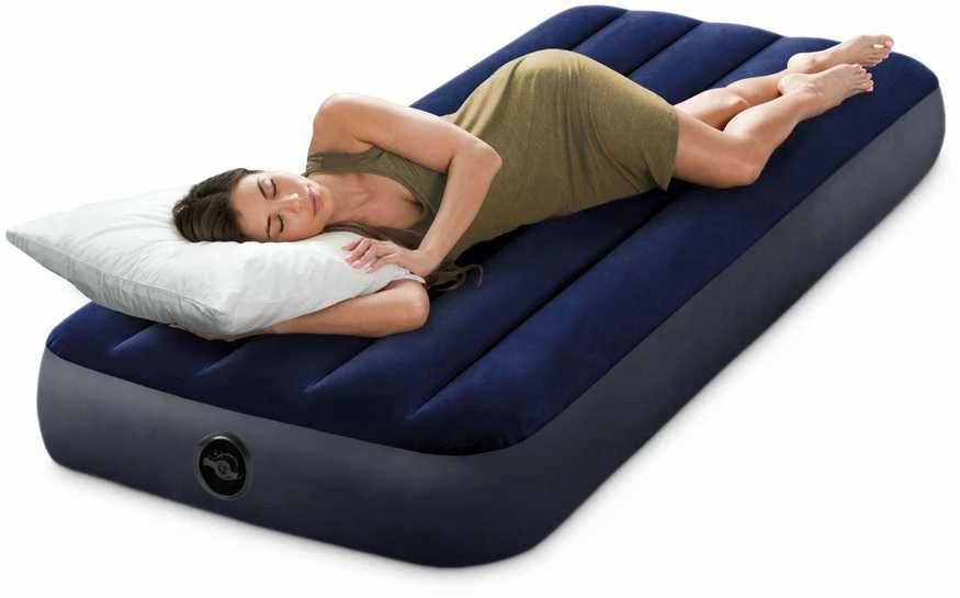 Pripučiamas čiužinys INTEX Jr.Twin Dura-Beam, Classic Downy Airbed 76cm x 1.91m x 25cm