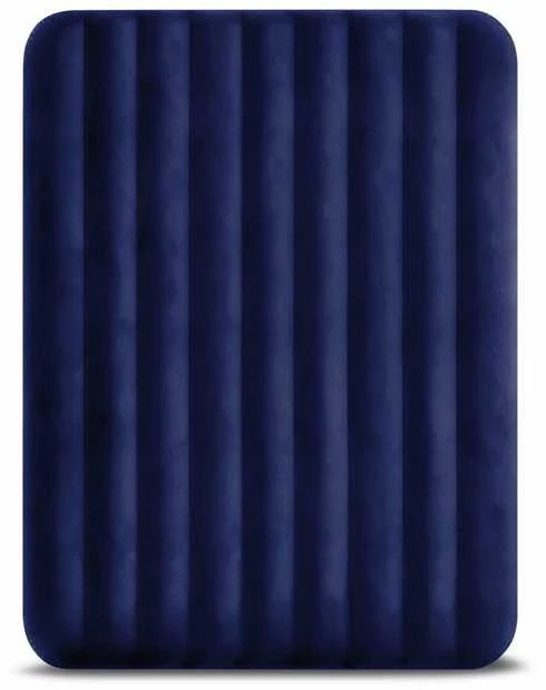 Intex Queen Size Dura-Beam oro lova, 152x203x25 cm, Mėlyna