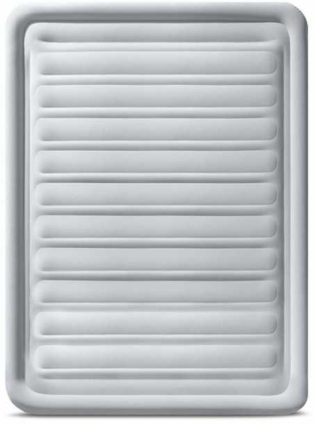 Pripučiamas čiužinys INTEX Queen Comfort-Plush High-Rise su integruota elektrine pompa, 152×203×56 cm