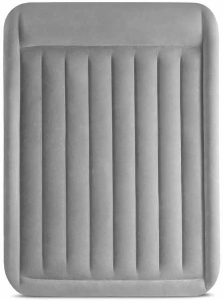 Pripučiamas čiužinys-lova INTEX Queen Deluxe Pillow Rest su integruota pompa 152x203x42 cm