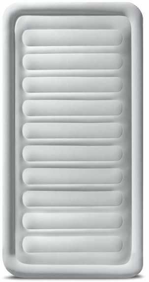 Pripučiamas čiužinys INTEX Twin Comfort-Plush Mid-Rise su integruota elektrine pompa, 99×191×33 cm
