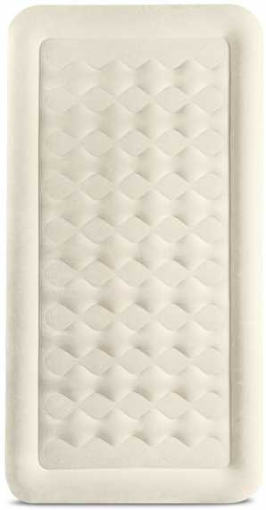 Pripučiamas čiužinys INTEX Twin Ultra Plush su integruota elektrine pompa, 99×191×46 cm