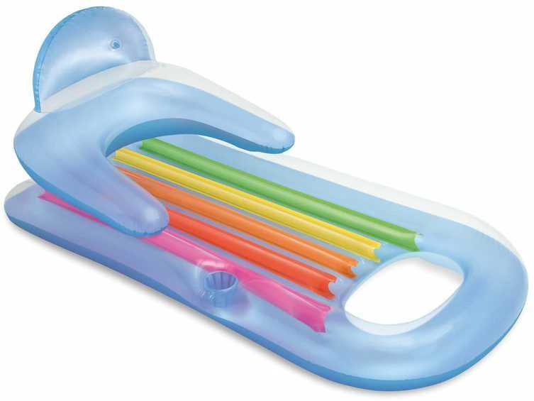 Pripučiamas paplūdimio čiužinys INTEX King Kool Lounges 160x85cm