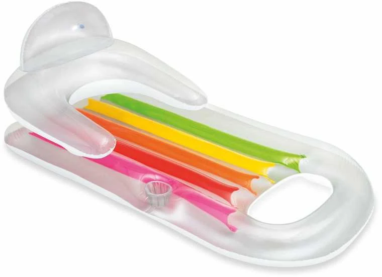 Pripučiamas paplūdimio čiužinys INTEX King Kool Lounges 160x85cm