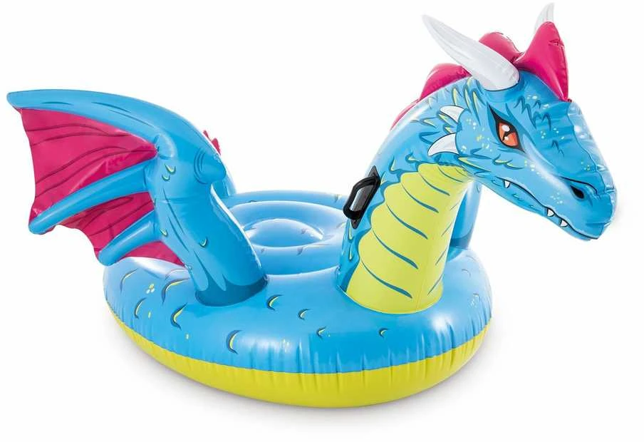 Pripučiamas plaustas INTEX Mystical Dragon 201x191cm