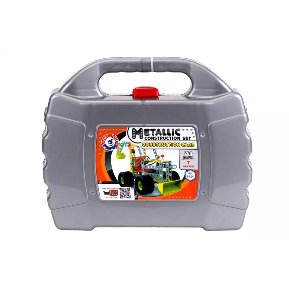 Technok Metalinis konstruktorius - lagaminas (289 dalys)