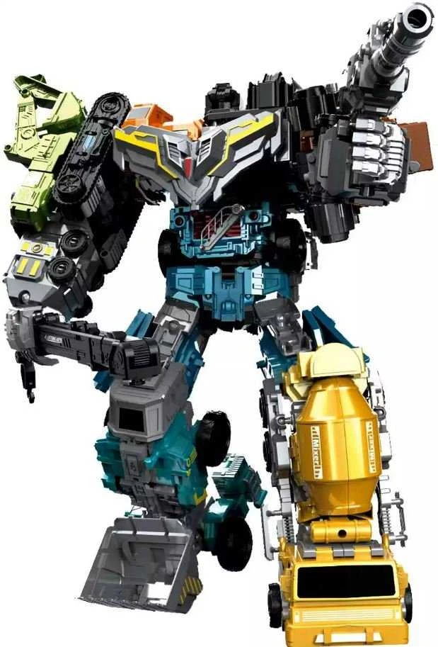 Transformuojamas robotas 6in1 "Heavy Mech"