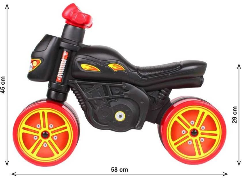 Užsėdamas-paspiriamas motociklas "TechnoK"