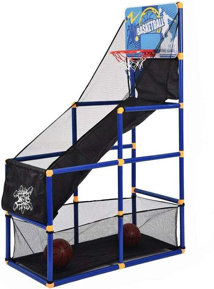 Vaikų krepšinio žaidimo stovas su kamuoliu (142 cm)