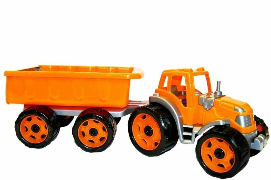 Technok traktorius su priekaba 54 cm
