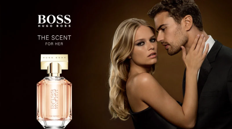 RINKINYS Boss The Scent For Her by Hugo Boss EDP 50ml, kūno losjonas 50ml ir EDP miniatiūra 7.4ml aprašymas - Prekės nuotrauka
