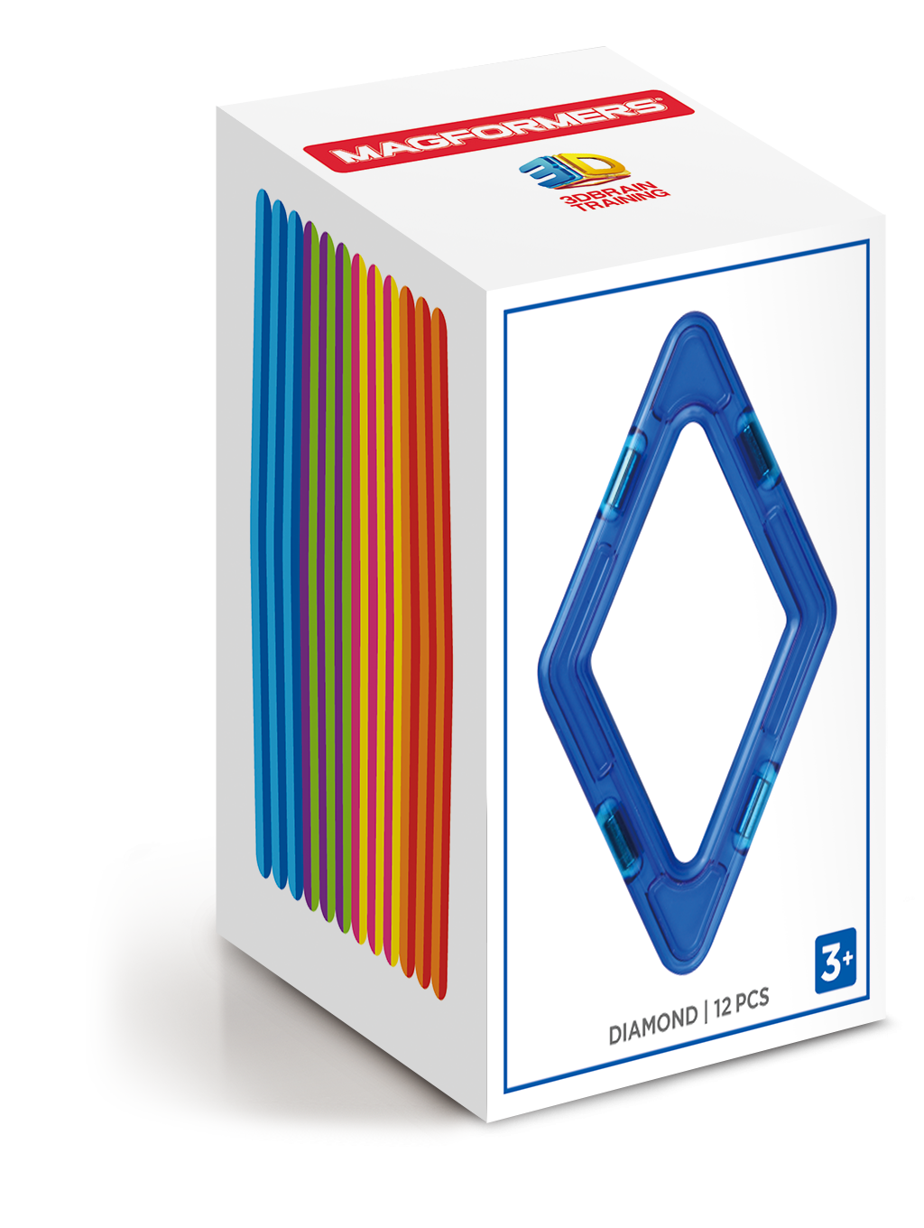 Magformers Diamond 12PC Set rinkinys aprašymas - Prekės nuotrauka