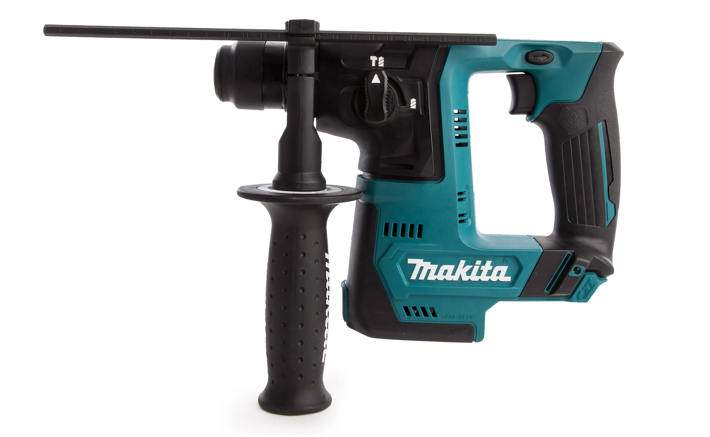 Makita HR140DZ Akumuliatorinis perforatorius, 12V MAX, SDS+, LED, Be akumuliatorių ir kroviklio! aprašymas - Prekės nuotrauka