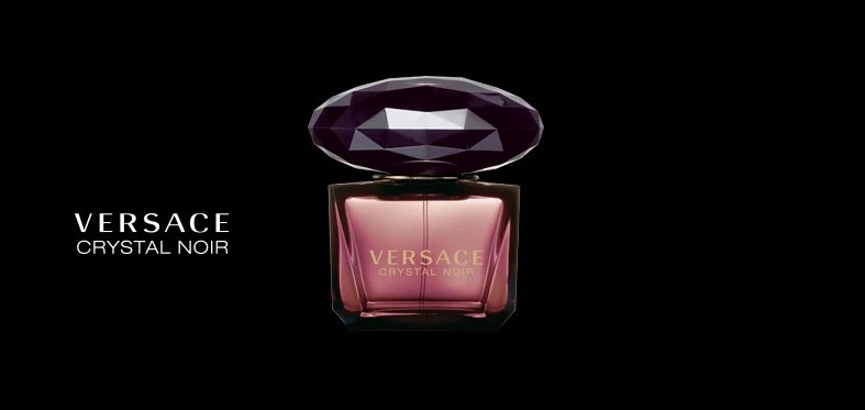 Kvepalai moterims Versace Crystal Noir EDT 5ml aprašymas - Prekės nuotrauka