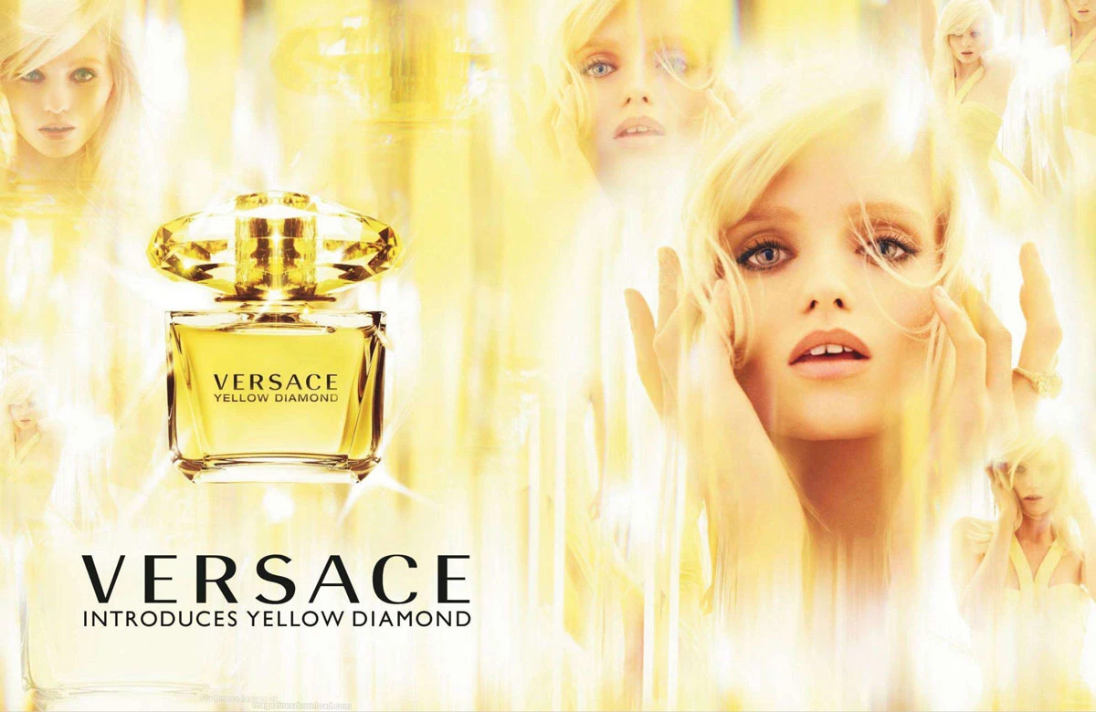 Kvepalai moterims Versace Yellow Diamond EDT 50ml aprašymas - Prekės nuotrauka