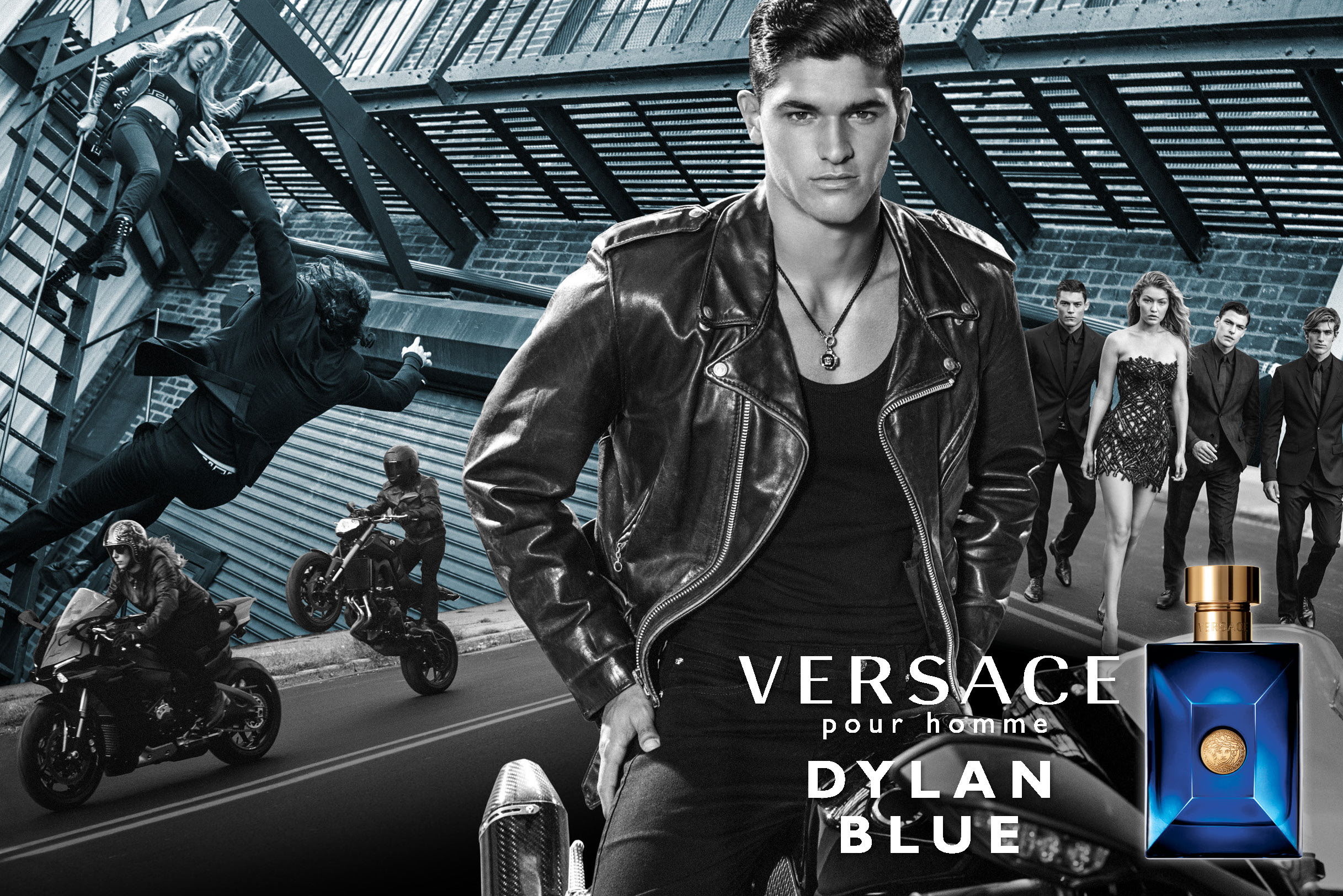 Kvepalai vyrams Versace Dylan Blue Pour Homme EDT, 5 ml aprašymas - Prekės nuotrauka