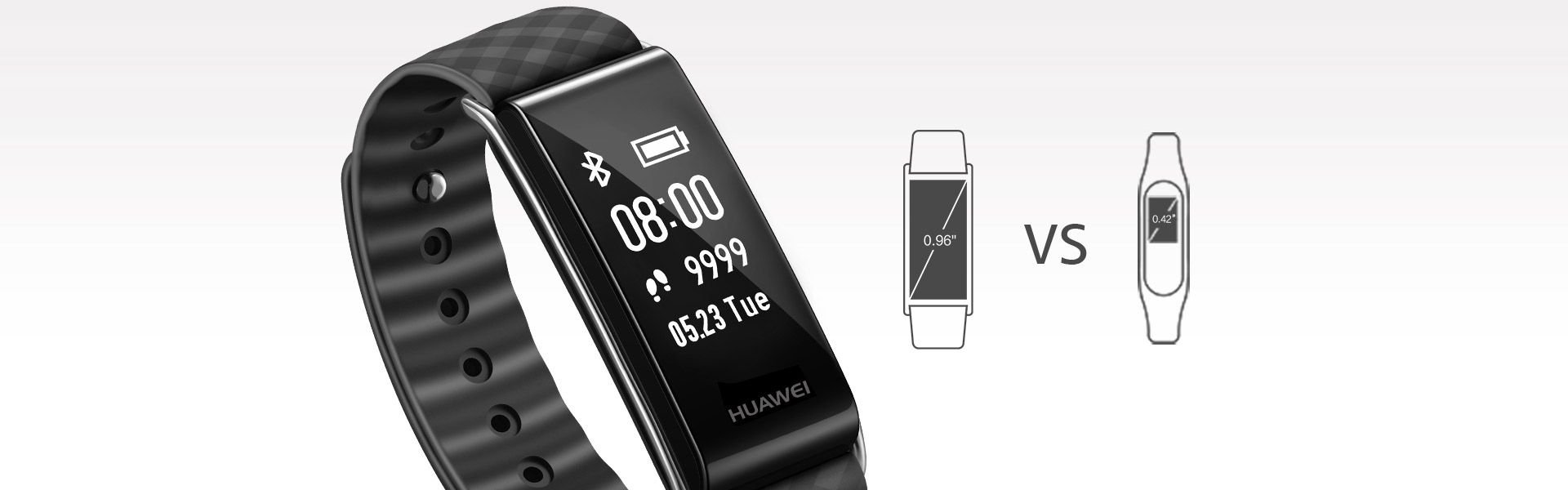 Išmanioji apyrankė Huawei Band A2, Juoda | Varle.lt