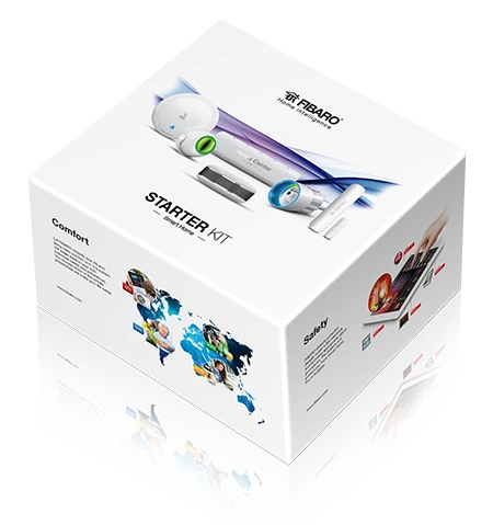 Fibaro išmanių namų pradžios rinkinys Starter Kit aprašymas - Prekės nuotrauka