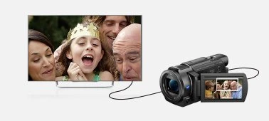 Kamera Sony FDR-AX33 aprašymas - Prekės nuotrauka