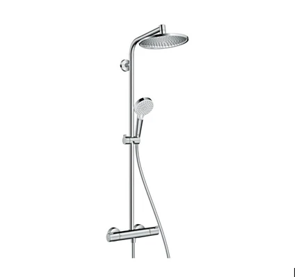 Dušo komplektas Hansgrohe Crometta S Showerpipe 240 aprašymas - Prekės nuotrauka