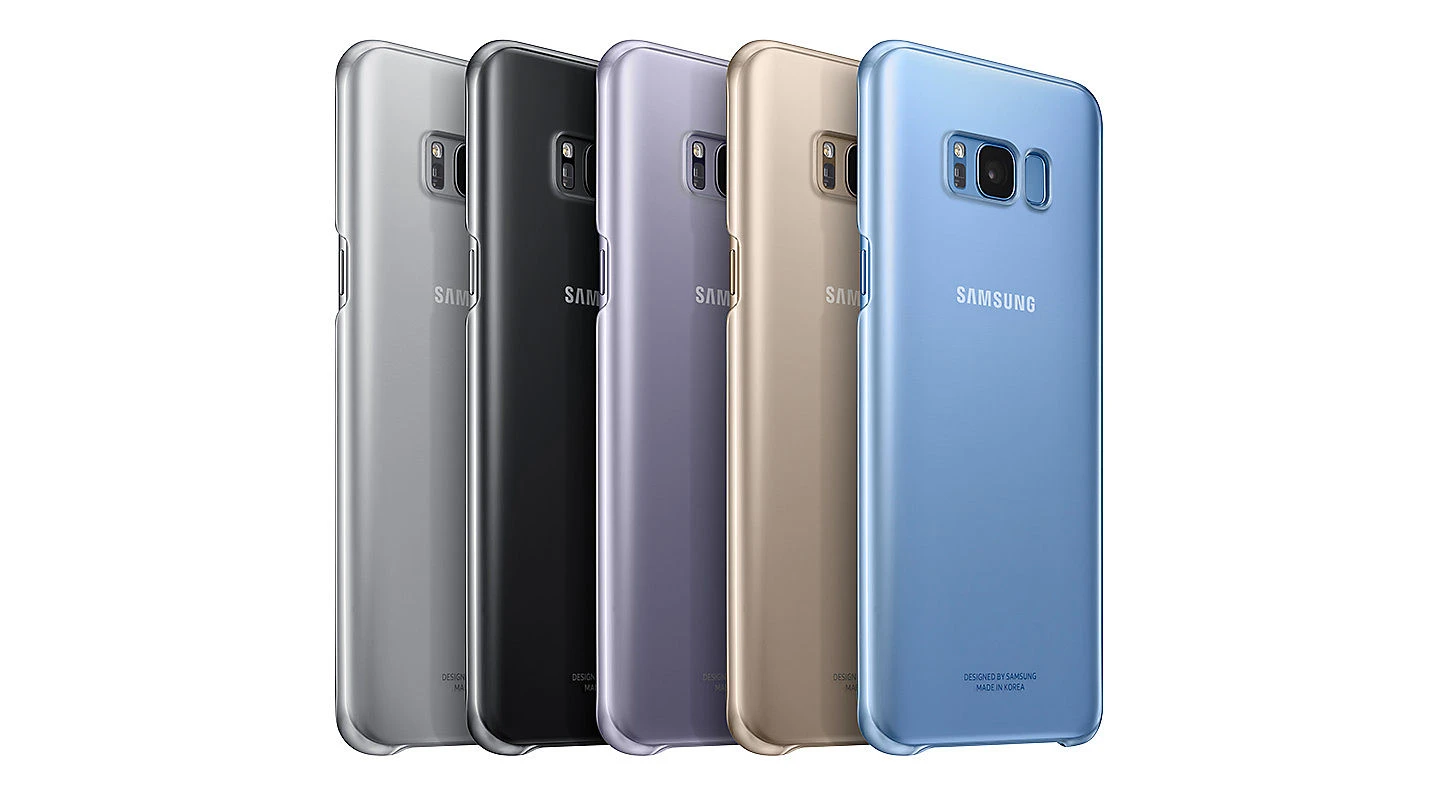 Samsung Galaxy S8+ permatomas dėklas (Rožinis)  aprašymas - Prekės nuotrauka
