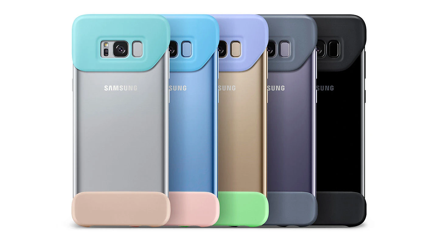 Samsung Galaxy S8+ 2Piece dėklas (Violetinis/Žalias) MG955CVE  aprašymas - Prekės nuotrauka