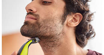 Barzdaskutė Philips Shaver QP2520/30 OneBlade Operating time (max) 45 min, Wet & Dry, NiMH, Lime žalias/Pilkas aprašymas - Prekės nuotrauka