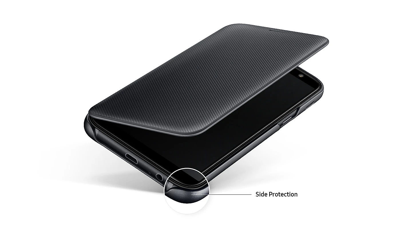 Samsung Galaxy A6 (2018) dėklas - piniginė (Juodas) WA600CBE aprašymas - Prekės nuotrauka
