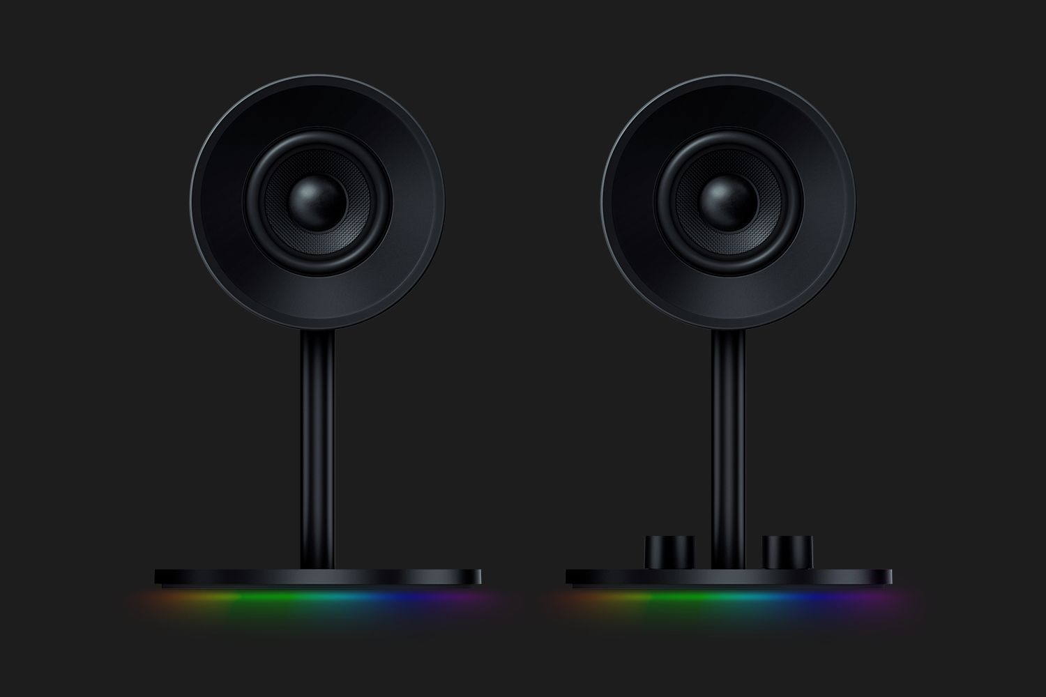 Kolonėlės Razer Nommo Chroma (Juodos) su apšvietimu aprašymas - Prekės nuotrauka