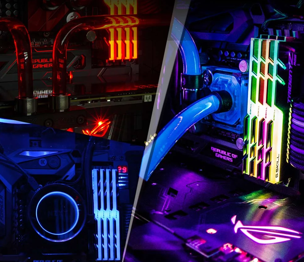 RAM G.Skill Trident Z RGB F4-3200C16D-16GTZR atminties modulis 16 GB 2 x 8 GB DDR4 3200 MHz aprašymas - Prekės nuotrauka