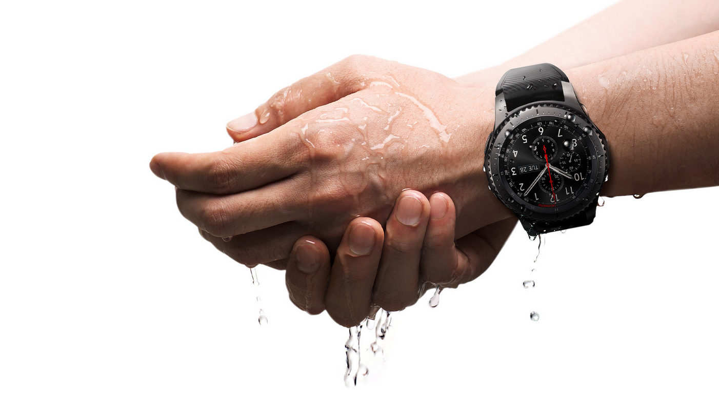 Išmanusis laikrodis Samsung Gear S3 Frontier, Tamsiai pilkos spalvos |  Varle.lt