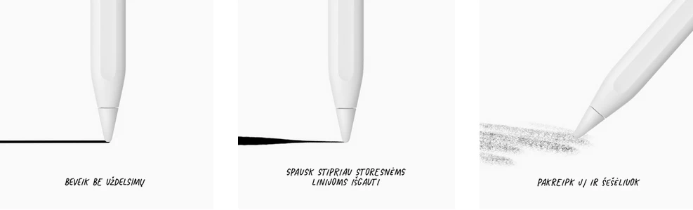 Apple Pencil (2nd Generation) - MXN43ZM/A aprašymas - Prekės nuotrauka Apple Pencil (2nd Generation) - MXN43ZM/A aprašymas - Prekės nuotrauka