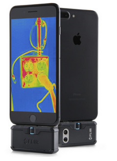 FLIR ONE PRO iOS - termo kamera iOS telefonams aprašymas - Prekės nuotrauka