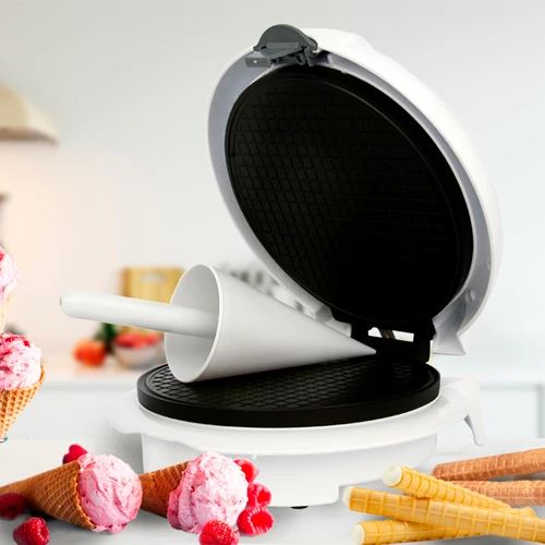 Adler Vaflinė AD 3038 Balta, 1500 W aprašymas - Prekės nuotrauka